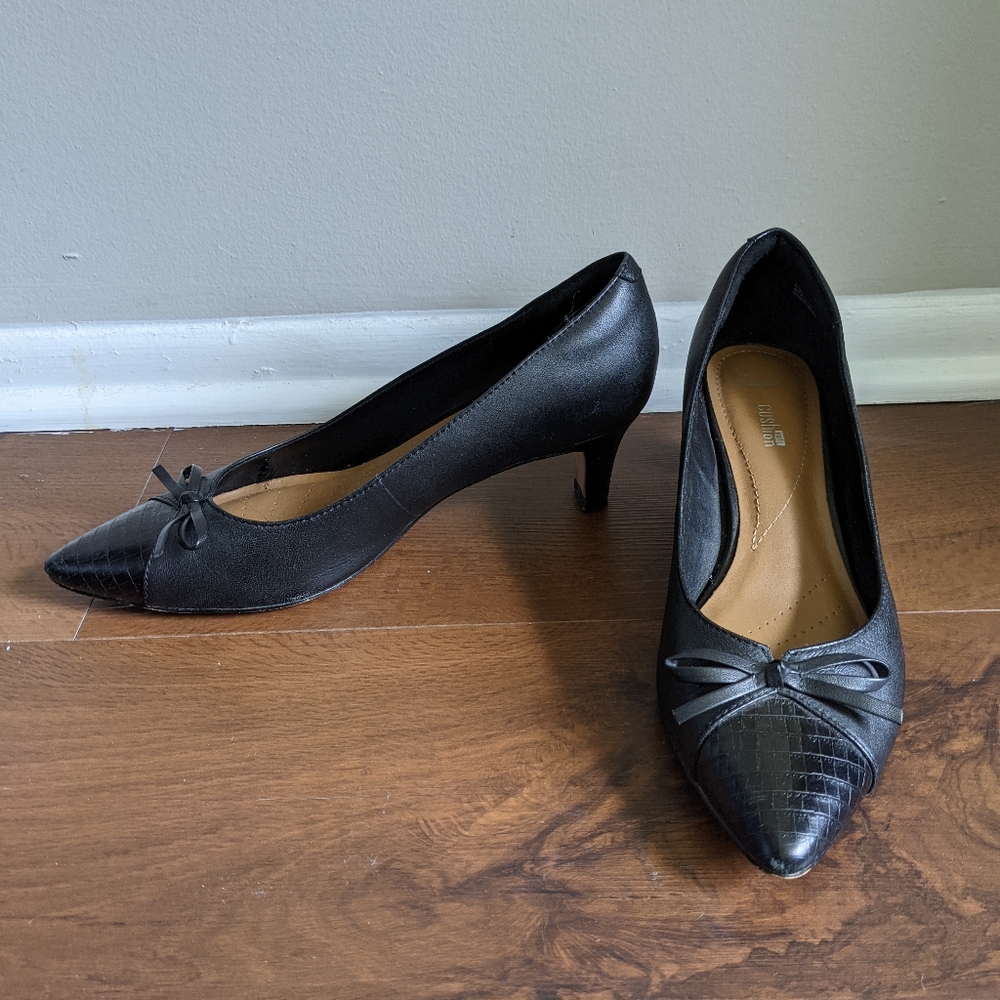 Clarks Crewso Calica Dress Pumps Size 9